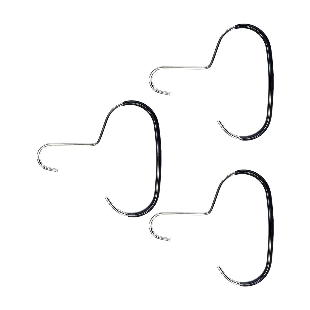 3 Pieces Space Saving Wardrobes Hook for Dresses Coat Circle Rings Hanger Hats Display Rack Baseball Caps Organizers