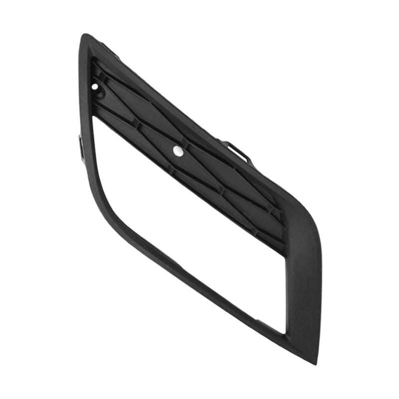 Matte Black Car Front Bumper Fog Light Grille Cover Trim for Seat Ibiza MK4 Facelift 2013 2014 2015 2016 Left/ Right 6J0853665F