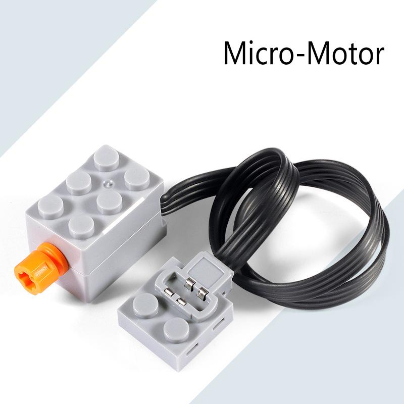 Technical Motor Parts Building Block Compatible Technical Mechanical Group MOC PF Power Function Upgrade XL-M-Servo Motor