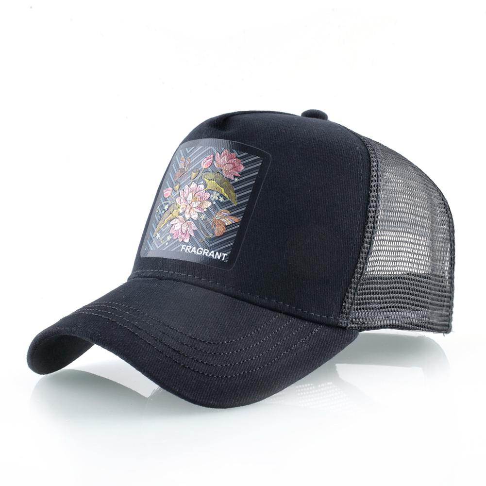 Adjustable Baseball Caps Women Summer Breathable Snapback Dad Hat For Men Patch Baseball Mesh Hat