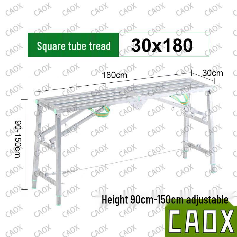 CAOX Folding Adjustable Work Platform Trestle
