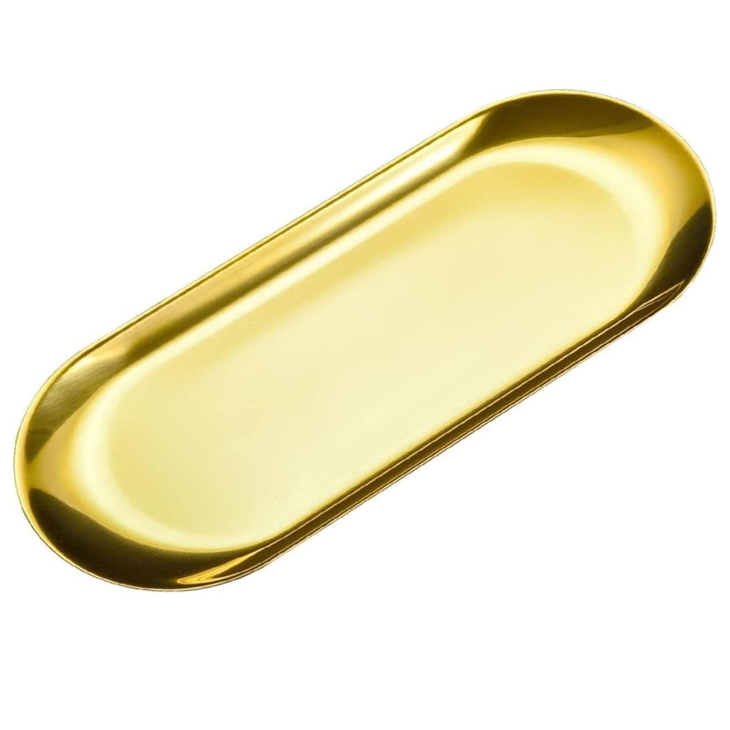 CIWS Cash Tray, Coin Tray, Carton, Small Item Holder, Cashier Tray (Gold)