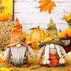 Delightful Thanksgiving Gnome Doll With Leaf Hat For Stylish Autumn Decoration Home