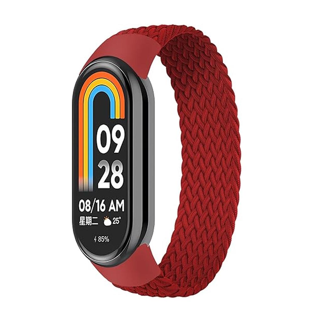 Ремешки для Xiaomi Mi Band 10 9 8 NFC miband умные часы аксессуары Запасной ремень Плетеный браслет correa mi band 10 ремешки