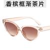 Fashion Cat Eye Sunglasses Women Vintage  Designer Glasses Small Frame Luxury Eyewear UV400 Gafas De Sol Mujer Gafas