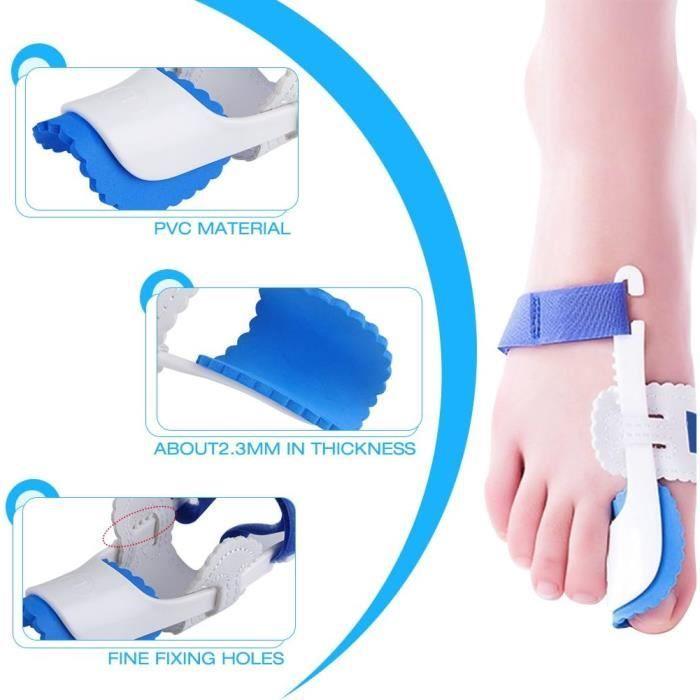 Kemei Paire de coussinets de correction avec attelle pour hallux valgus et oignon Soulagement de la douleur et correction [290]