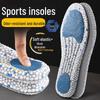 Breathable, Odor-fighting, Sweat-absorbing High-elastic Insoles with Shock-absorbing Pads, Comfortable Massage, and Non-slip Design for Men and Women.