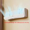 Retractable Air Conditioning Wind Shield Adjustable Hanging Air Conditioner Windshield Scalable Anti Direct Blowing