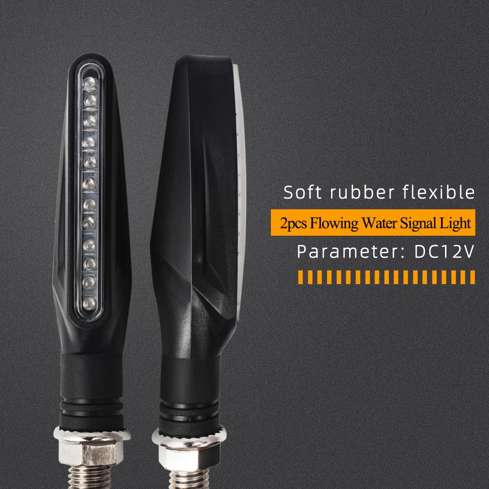 2 шт. последовательный указатель поворота мотоцикл светодиодный мигающий свет водонепроницаемый мото задний фонарь индикаторы для скутера