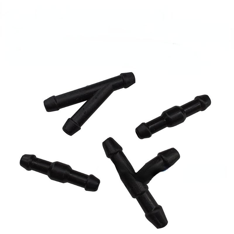 Универсальная насадка для омывателя лобового стекла, 2 м, трубка с разъемом TY, прямая для переднего окна, насос для фар автомобиля