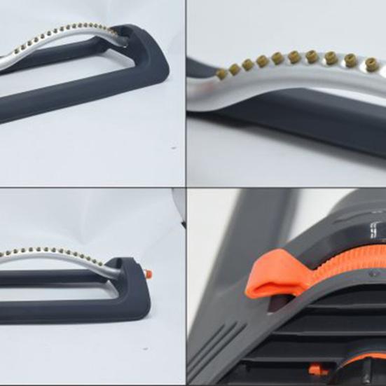 Садовый спринклер, экономящий воду, автоматический, вращение на 180 градусов, носик с 19 отверстиями, газонные покрытия, полив, автоматический поворотный спринклер, товары для дома