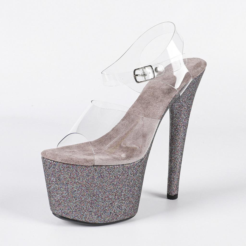 Осенний Ночной Клуб Секс Женская Обувь Водонепроницаемый Стол Римская Рыбий Ротик Леди Внешний Высокий Каблук LFD-181-Q38