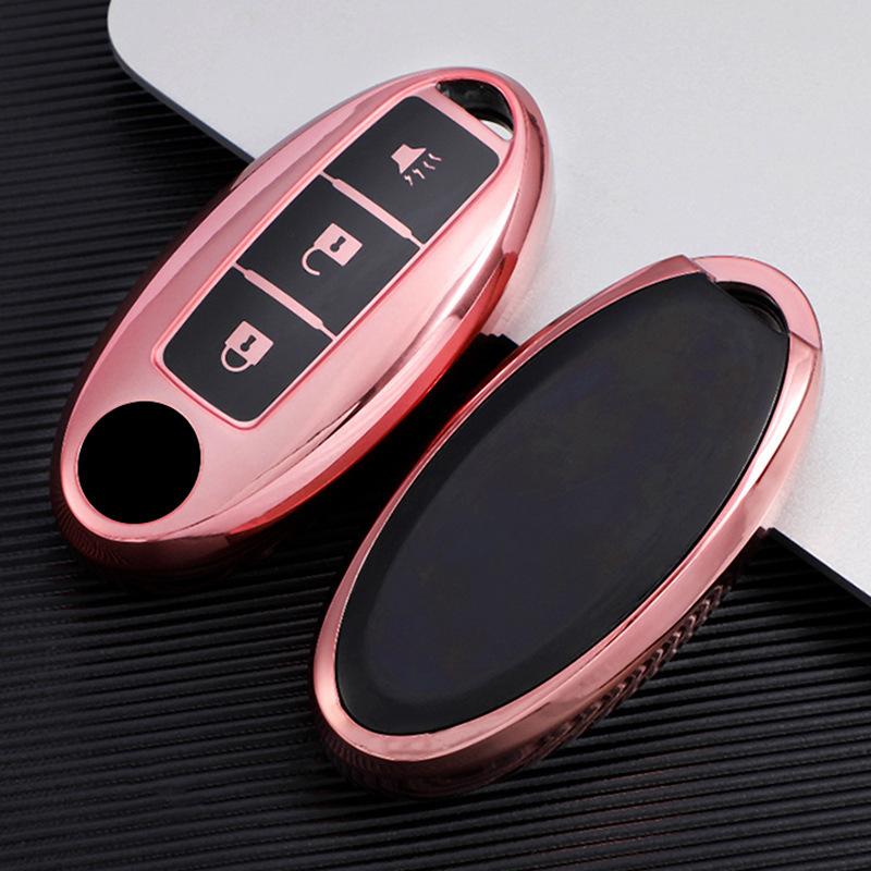 Новый мягкий чехол для ключей из ТПУ для Nissan Qashqai X-Trail T32 T31 Juke J10 J11 Kicks Tiida Pathfinder Note для Infiniti