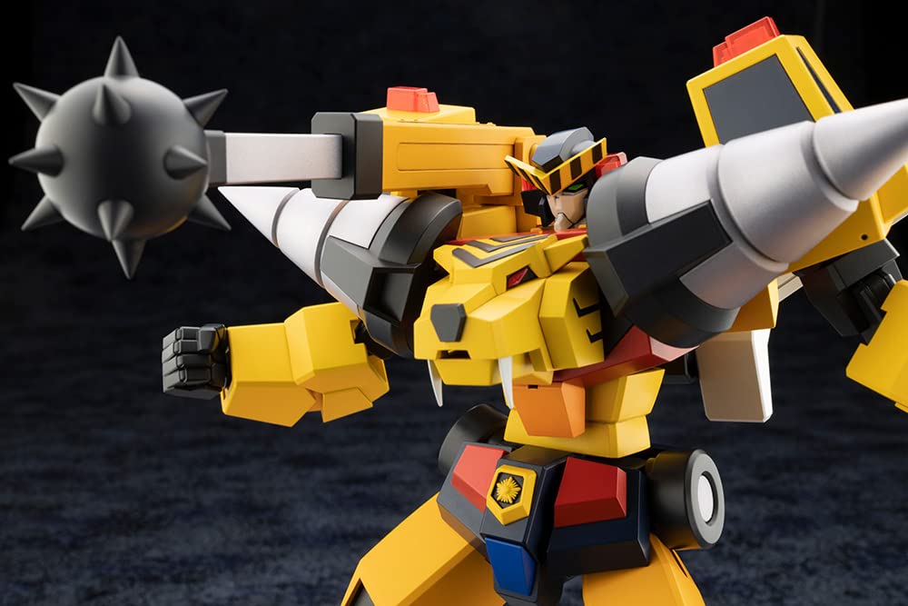 KOTOBUKIYA Brave Police Super Build Tiger Height Approximately 185mm Plastic Model J-Decker Non-Scale