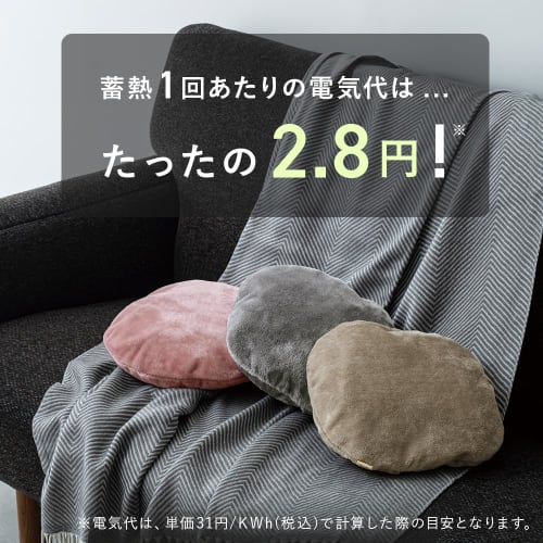 Three-Up Eco Hot Water Bottle, Reusable, Heat Storage, Triple-Layer Construction, Safe Japanese-Made Thermostat, Flannel Version, Gray, EWAZ-0662GY