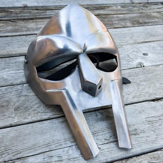 Рэп Гладиатор Стальной Опора Костюм Косплей Хэллоуин Маска