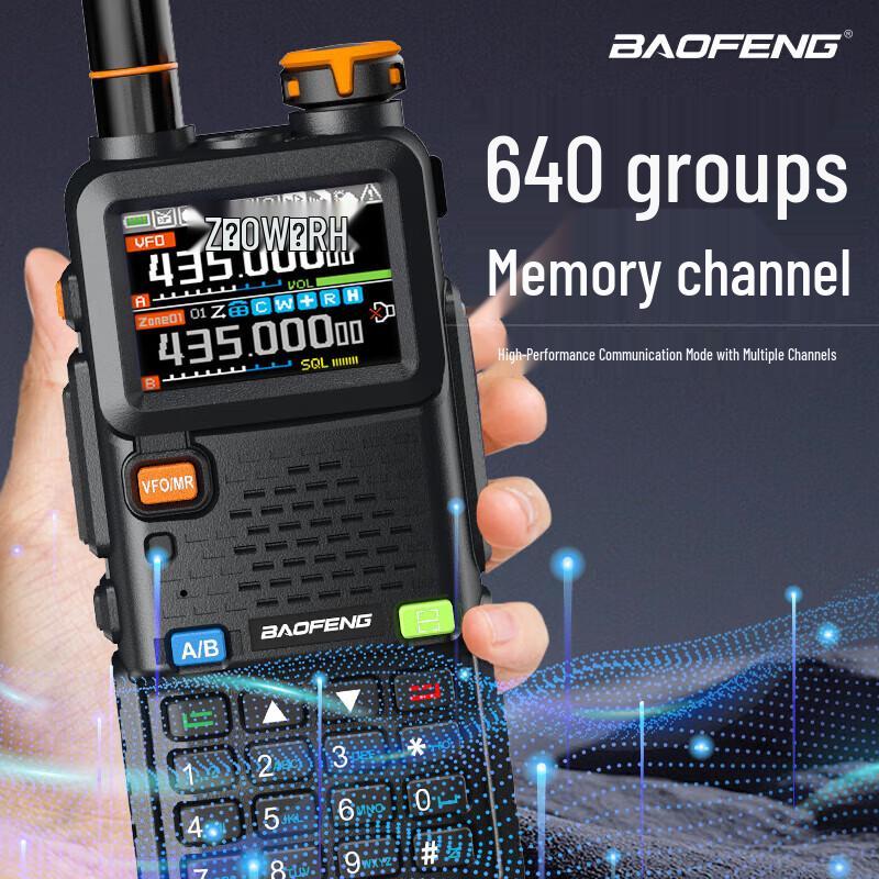 Улучшенная двусторонняя радиостанция Baofeng 5RH PRO (Китайская версия)