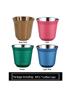 Двойные стенки из нержавеющей стали эспрессо чашка Nespresso Pixie изоляция кофе форма симпатичные капсулы термокружки 80 мл