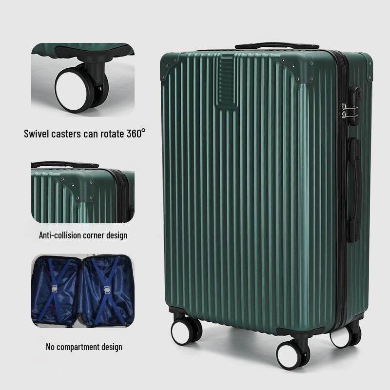 Унисекс жесткий чемодан на колесиках