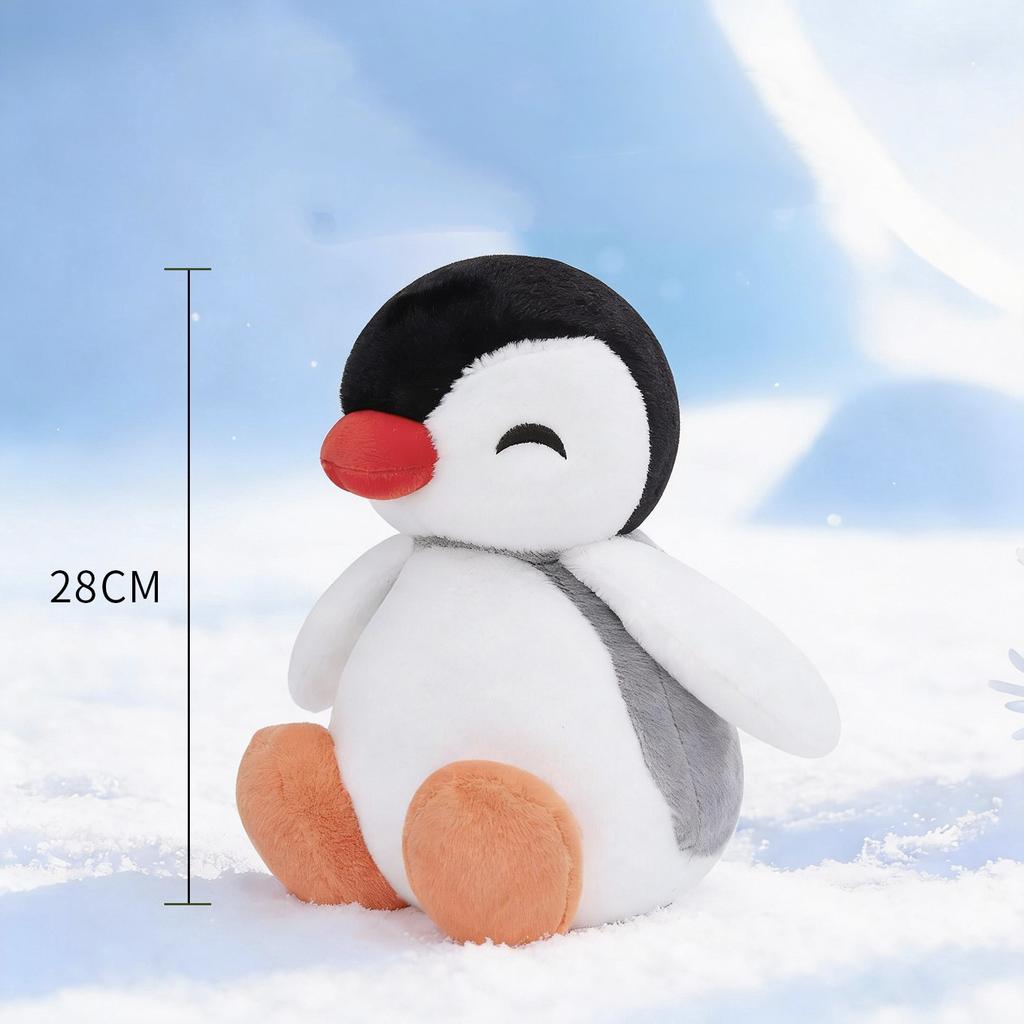 Pinga Smiling Face 28cm Plush Toy Soft PP Cotton 100% Officially Licensed Filled Panda Doll Kids Gift for Birthday