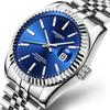 Luxury Sport Wrist Watch For Man Waterproof Luminous Date Men Watch Quartz Stainless Steel Men's Watches Male Clock