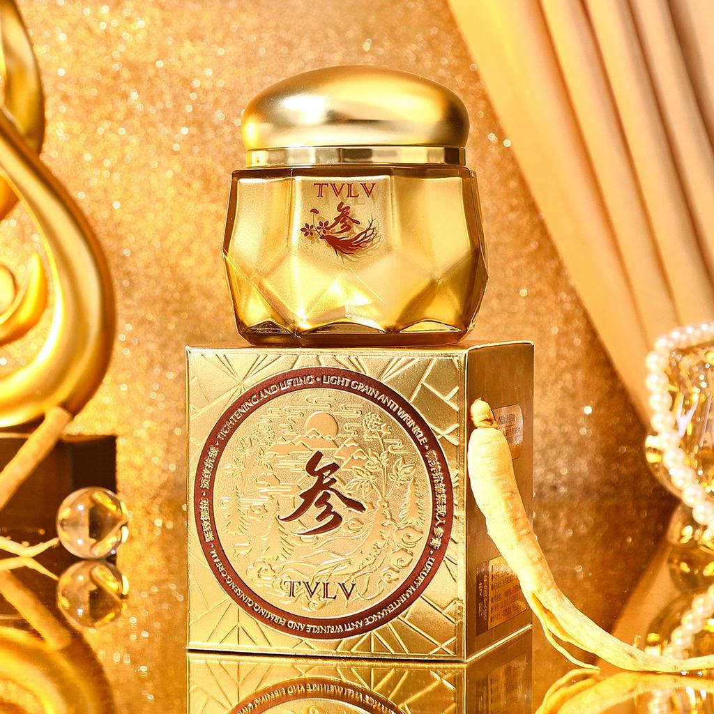 Роскошный крем для лица с женьшенем против морщин, увлажняющий и подтягивающий кожу для женщин