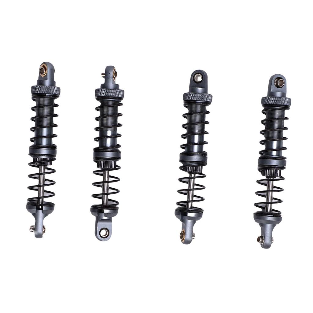 4PCS RC Metal Shock Absorber Dampers Double Section Spring Alloy 1 10 Scale RC Car Shock Absorber Gold