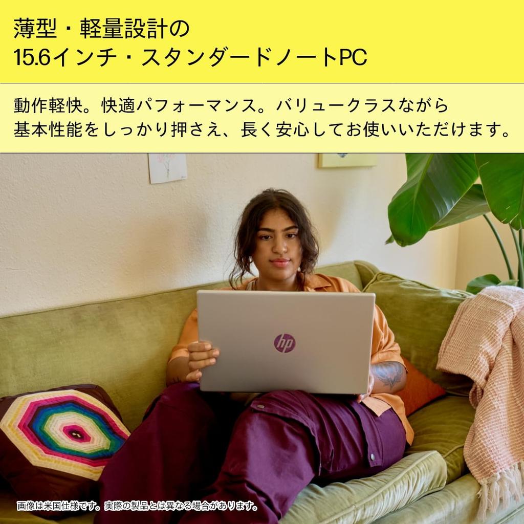 Ноутбук HP с процессором Intel Core Ultra 7, 16 ГБ, 512 ГБ, Камера, Отпечаток пальца, Тонкий, Натуральный, Microsoft Office 2024 для дома и бизнеса, 15-fd1001TU, Процессор, Память, SSD,