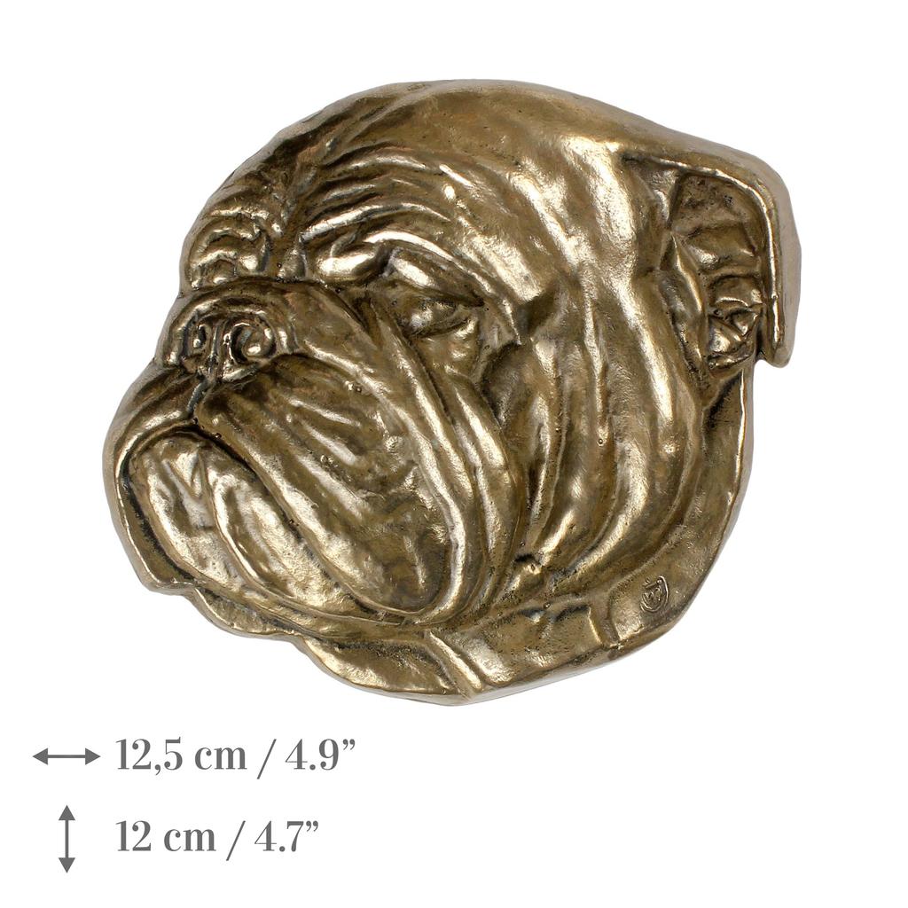 Bulldog II - Commemorative Plaque with a Dog, Personalized Thank You, Award, Diploma with Dedication from the Art-Dog Brand