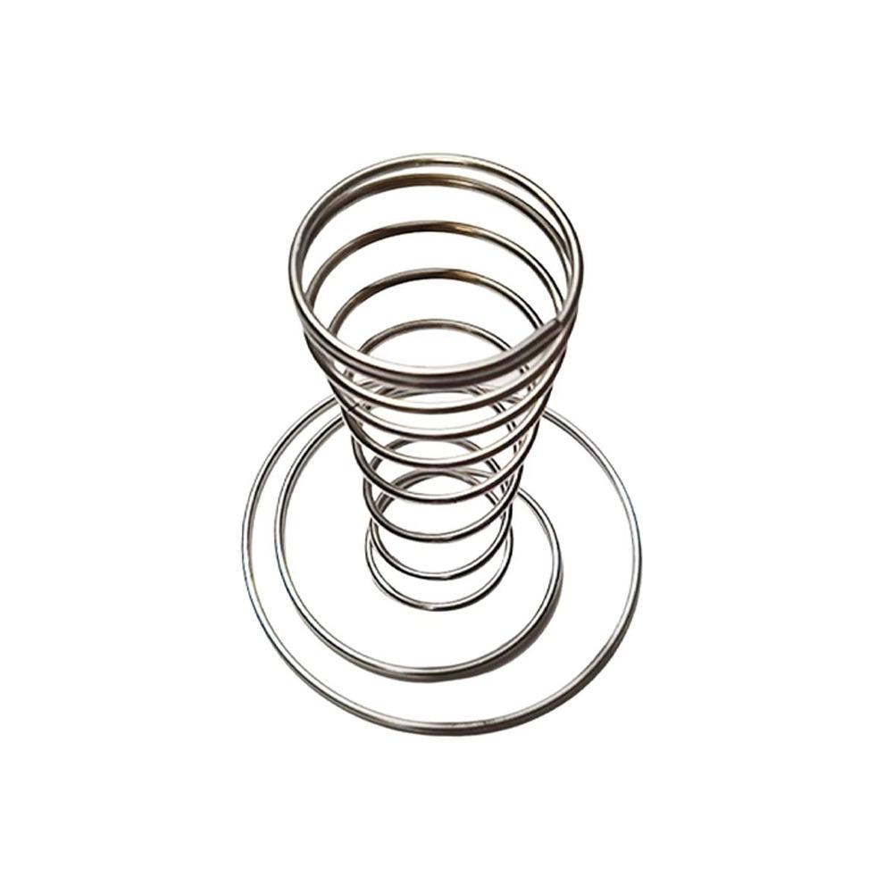 Conical Spring Ice Cream Cone Holder Stainless Steel Waffle Display Stand  Food Display