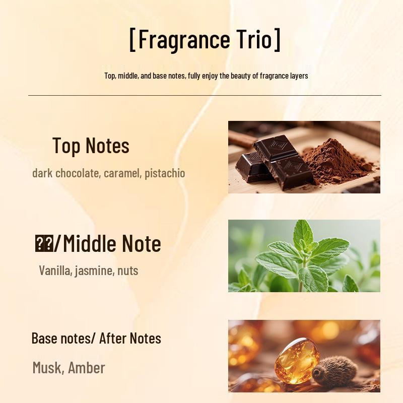 English Version Caramel Vanilla Scented Long-Lasting Women's Perfume