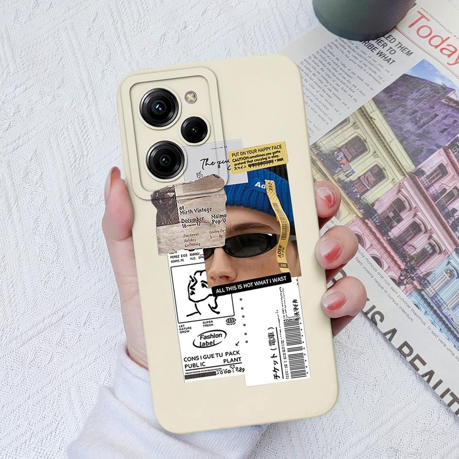 Чехол для телефона Xiaomi Poco C40 C55 M3 M4 Pro X3 X4 X5 Pro, мягкий жидкий силикон, матовый чехол с защитой от падения, защита камеры для мальчиков и девочек, бампер для Xiaomi Poco