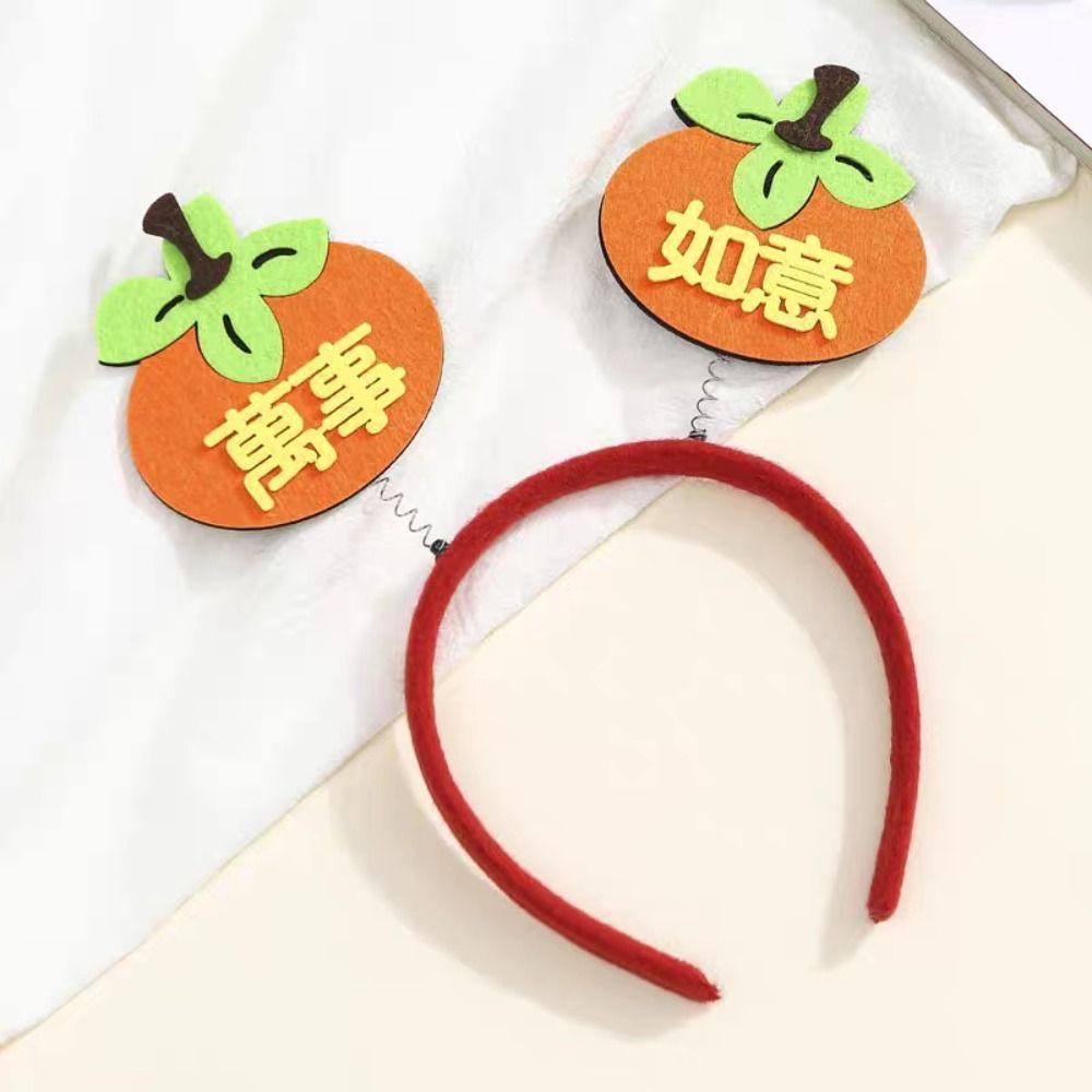 Headdress New Year Hair Hoop Felt Snake Hairband Cute 2025 Headband Party Supplies