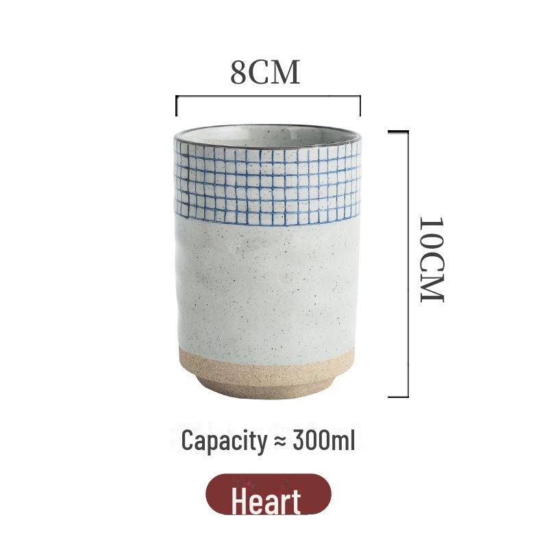 Керамическая чашка для чая и суши в японском стиле в стиле ретро