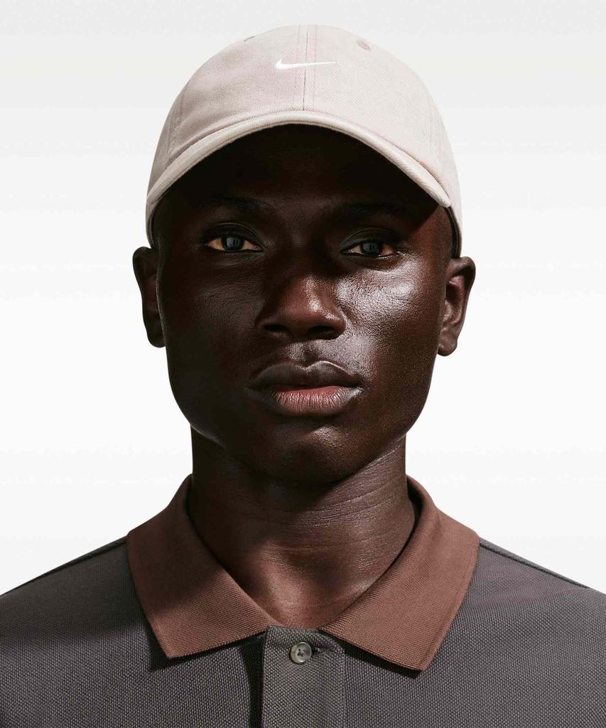 Nike Свободная джинсовая кепка Club - Колледжный серый:Белый / Hf0383-009