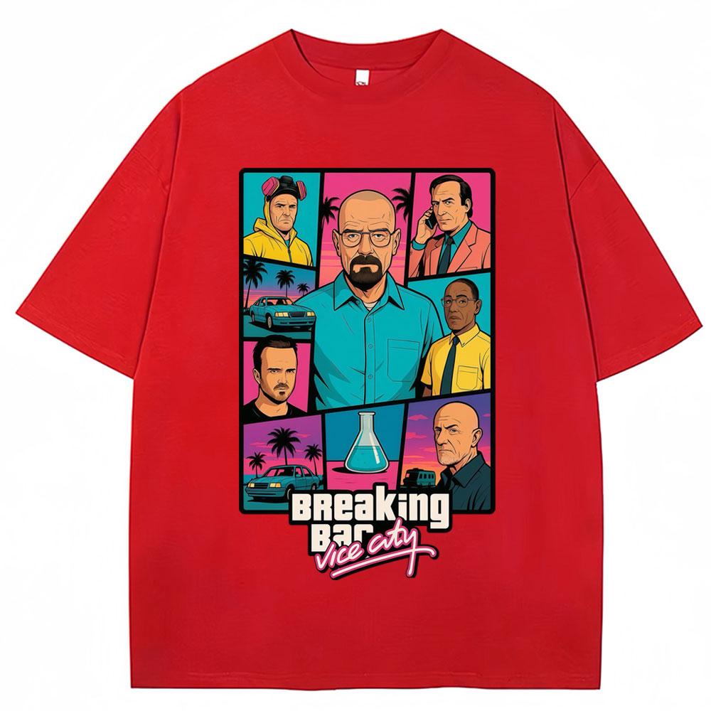 Breaking Bad Heisenberg Better Call Graphic T Shirt Unisex Women Fashion Vintage Short Sleeve Oversized Cotton Casual Tshirts Gift