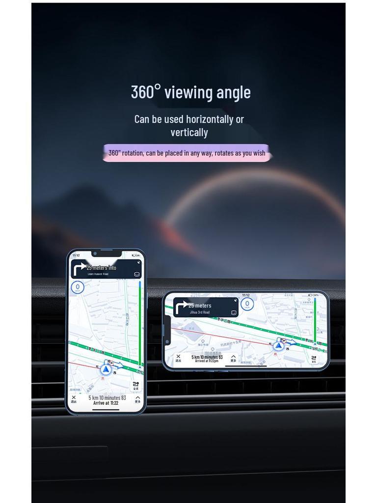 Автомобильное крепление MagSafe: Быстрая беспроводная зарядка для телефонов Apple