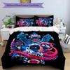 3pcs Astro Bot2 pattern bedding set duvet cover set includes duvet cover &pillowcases, perfect all season bedroom decoration & gift