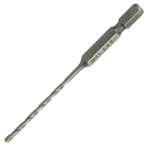 SK11 (SK11) Hexagonal Shaft Vibration Rechargeable Drill Bit for Concrete 2.5mm