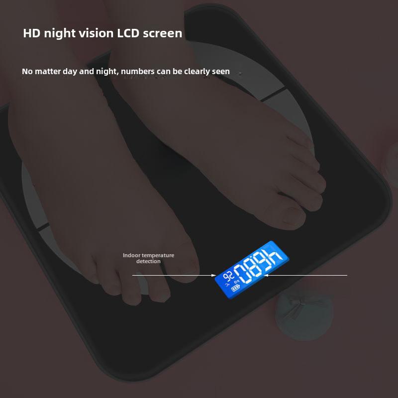 Bluetooth Body Fat Scale: Accurate Electronic Household Scale for Adults