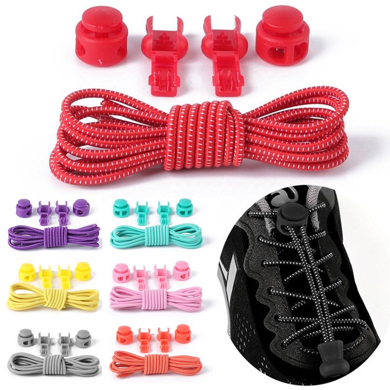 FA Safety Elastic Lazy Person's Shoelaces Quick Locking Shoestrings