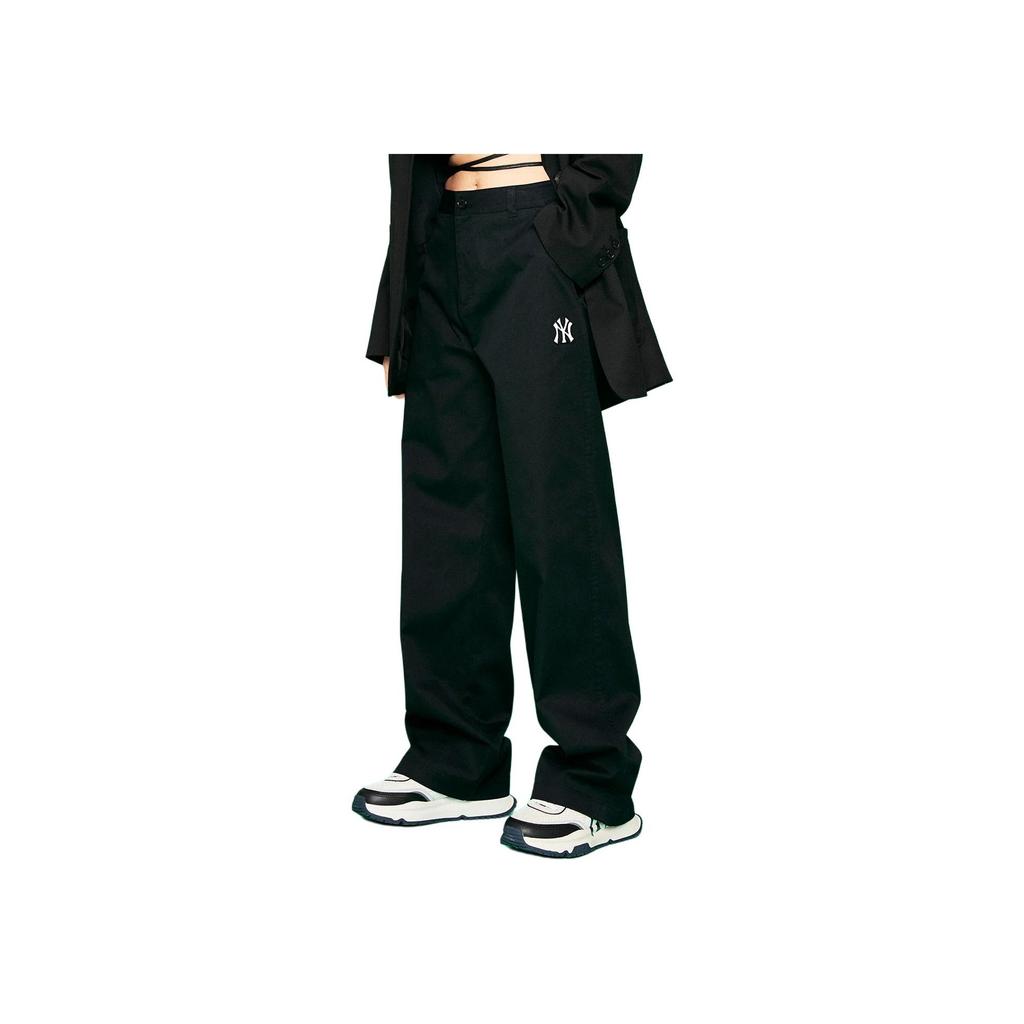 Новые женские повседневные брюки MLB New York Yankees, черные, 3FWPB0131-50BKS