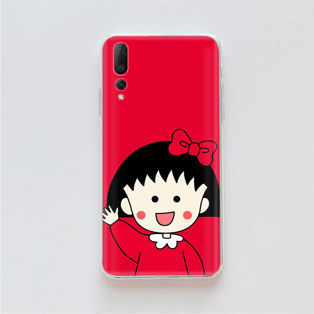 Чехол Sakura Momoko TPU для iPhone XR 7 8 14 15 11 12 13 X XS Pro Max Xiaomi Redmi 13C Note 9 Samsung A22 S23 S24 Ultra Plus VIVO