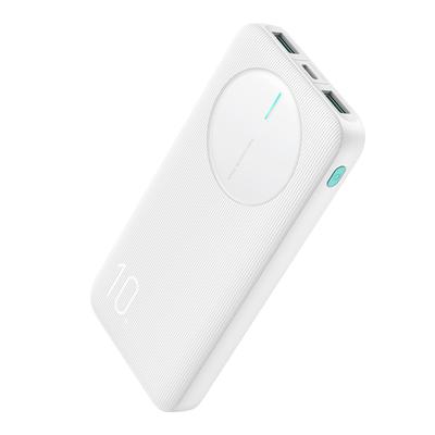 Внешний аккумулятор JRPBF12 10000 мАч 24 А 2x USB-A 1x USB-C белый