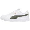 Shuffle Comfortable Lightweight Low-Top Sneakers Unisex Sneakers White Green 309668-27