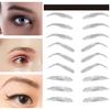 1 Sheet Eyebrow Sticker Various Shapes Nature 3D Effect Water-based Semi-permanent Arch Style Waterproof Hair-Like Eyebrow Shaping Transfers Sticker