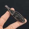 Orthoceras Fossil Jewelry, 999 Copper Wire Wrapped Pendant Handmade Gemstone Jewelry, Gifts For Wedding Pendant