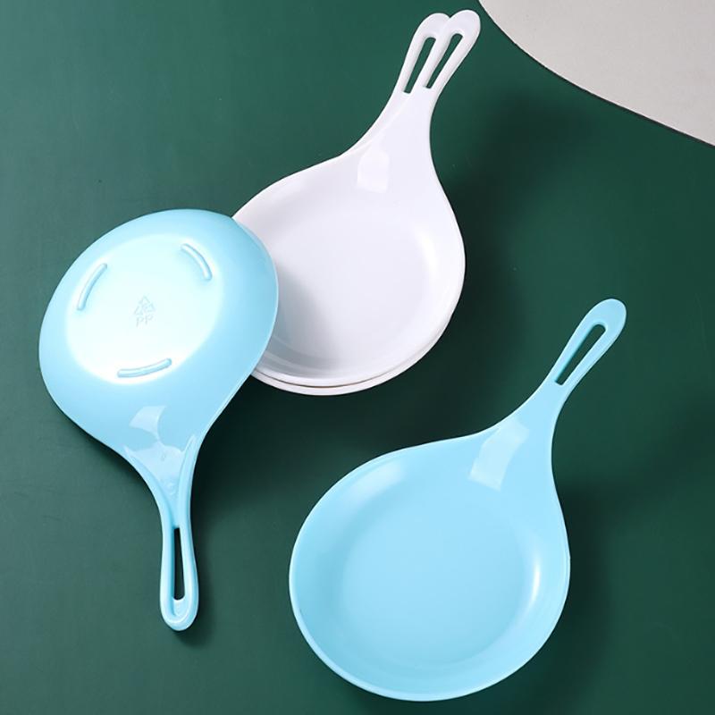 Корейская ручная тарелка, модная, белая, с ручкой, большая ложка, поднос для картофеля фри, жареной курицы, закуски, фрукты, десерт, торт, блюдо, новое