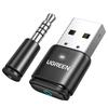 UGREEN USB-аудио Bluetooth-адаптер, совместимый с Windows и APTX, с мини-штекером, Plug and Play, передатчик, 5.3