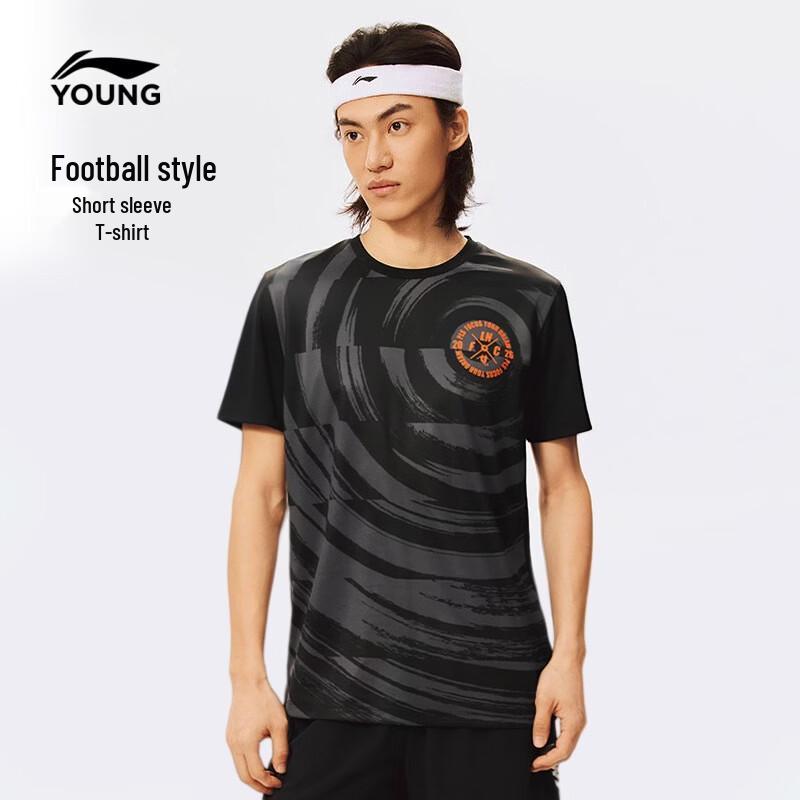 Li-Ning Футболка с коротким рукавом для юношеского футбола